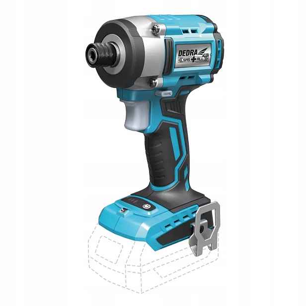 Kompaktní bezkartáčový šroubovák Dedra 18V 220 Nm DED7144