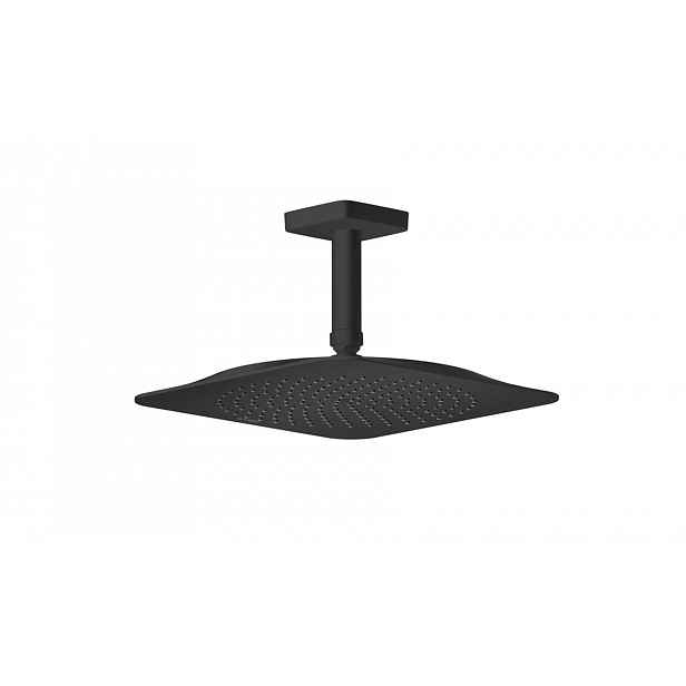 Axor Citterio C - Hlavová sprcha 27x27 cm, matná černá 28792670