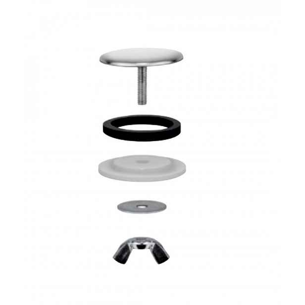 Blanco - Záslepka otvoru baterie, průměr 48 mm, nerez 137164