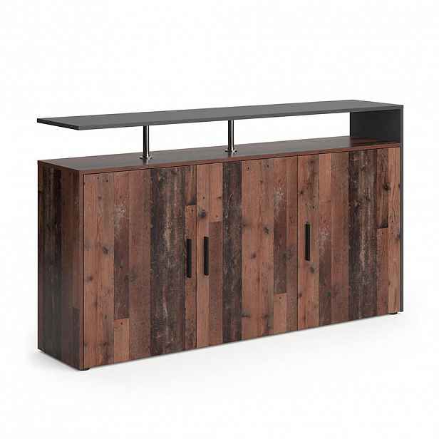 Vicco KREDENC Amato Starožitné dřevo 35 x 91.6 cm