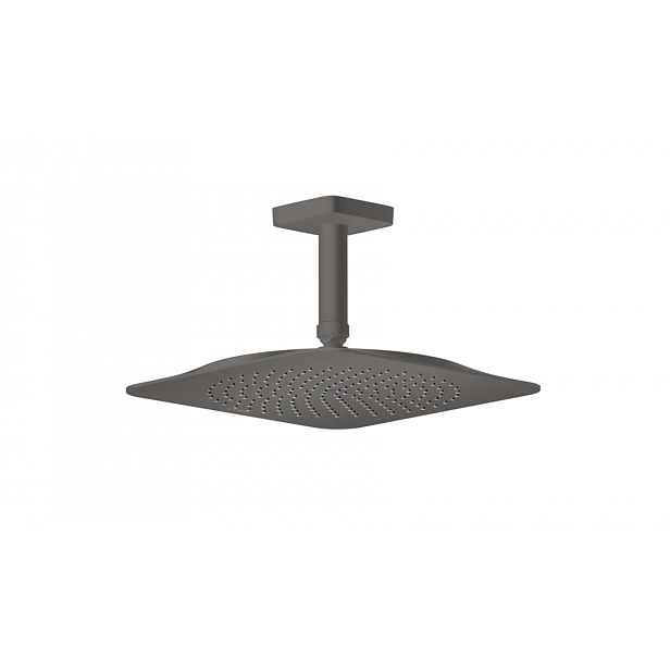 Axor Citterio C - Hlavová sprcha 27x27 cm, EcoSmart, kartáčovaný černý chrom 28793340