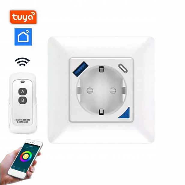 Solo Chytrá zásuvka WP3 s Usb a dálkovým ovladačem