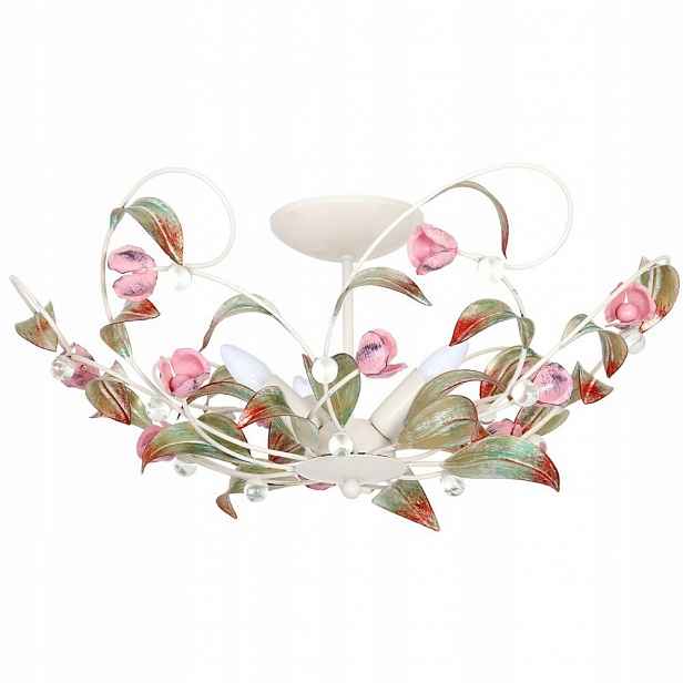 Stropní svítidlo s motivem růží Rose 465 Luminex