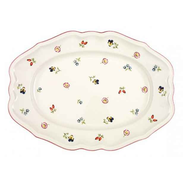 Villeroy & Boch Petite Fleur Oválný servírovací talíř, 37 cm