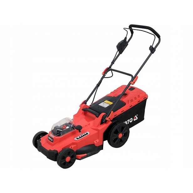 Akumulátorová Sekačka Yato 36V 2X18V Bezkartáčová 43 CM 50 L Mulčování