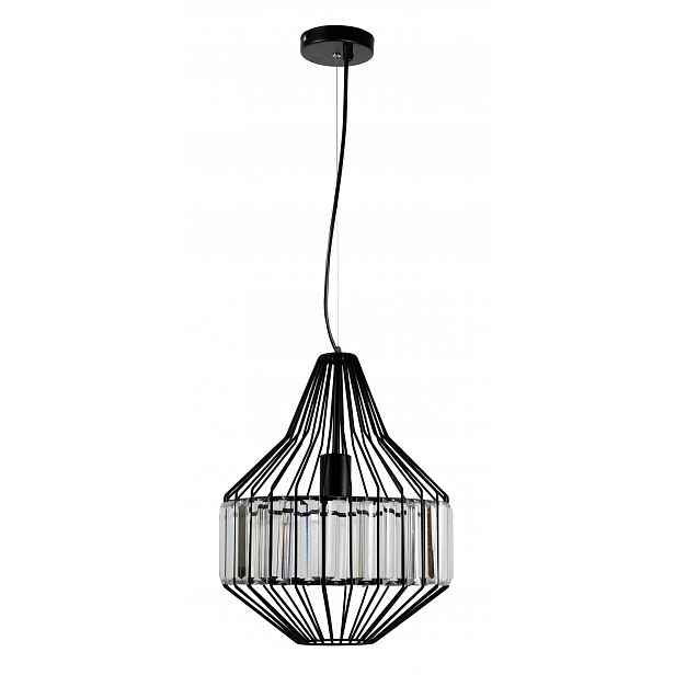 Černá kovová lampa E27 120 cm Alvaro Candellux