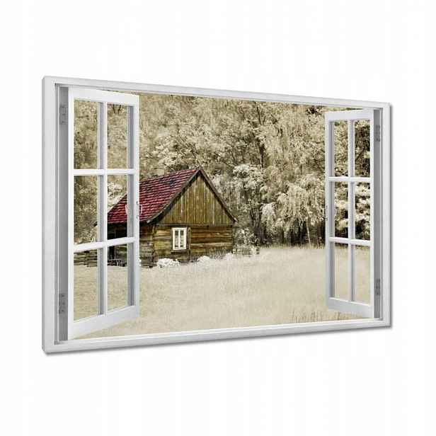 Obrazy 90x60 Baleův srub