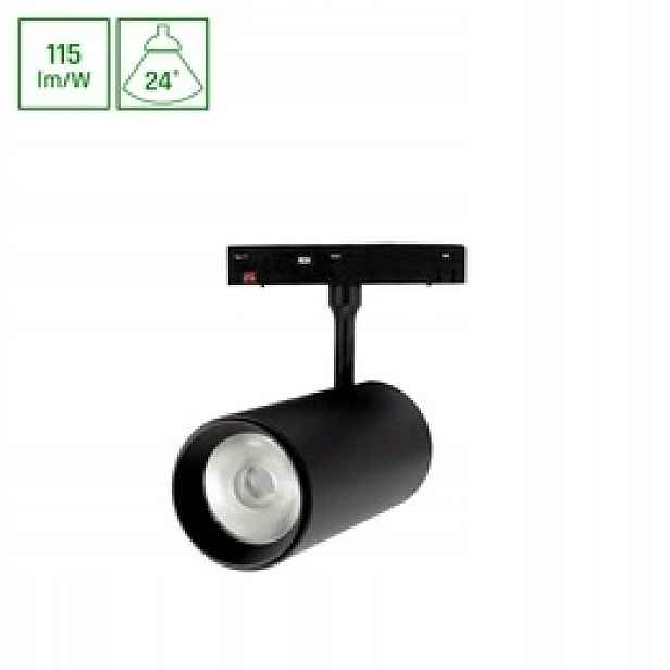Systém Shift Basic Spot L Směrové Svítidlo 55X120X180MM 20W 4000K Černá