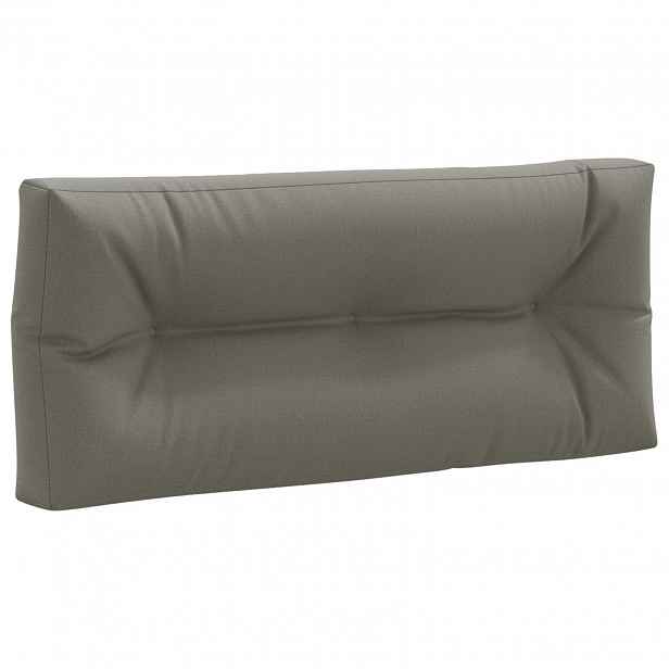 vidaXL Polštář na paletu VIANEN 100% polyester Šedá 120 x 60 x 12 cm
