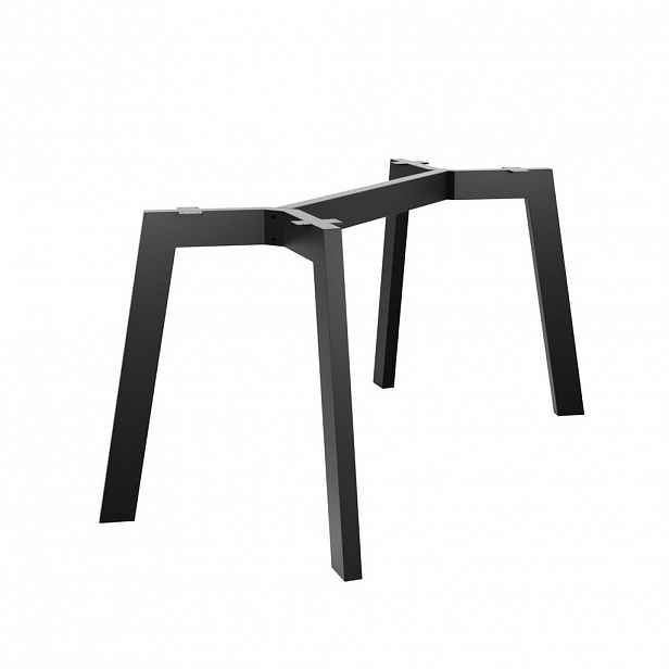 Metalo Pro KOVOVÉ NOHY KE STOLU Barax Special černá 120/70/72 cm