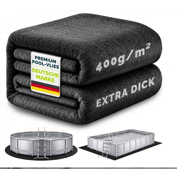 Podkladová báze pod bazén tillvexPremium 520 x 275 cm Geotextilie 400 g/m²