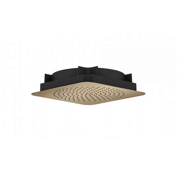 Axor Citterio C - Hlavová sprcha 27x27 cm, kartáčovaný bronz 28794140