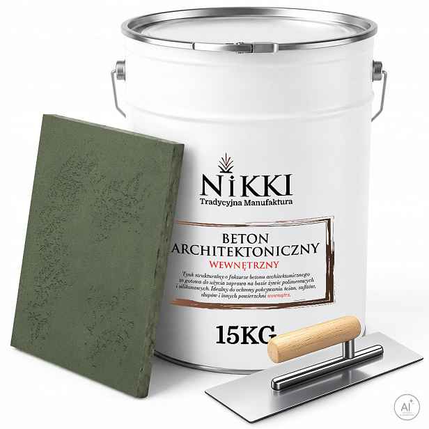 Dekorativní architektonický beton vnitřní 15 kg Zelený Tmavý Paca