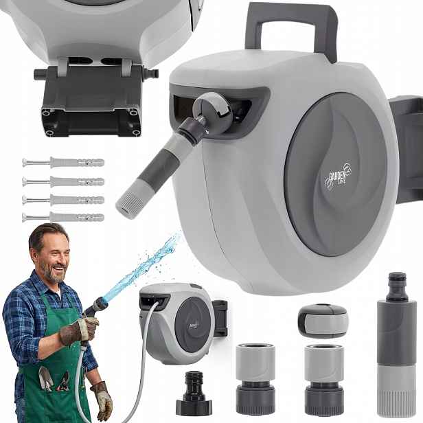 Navíječ Na Hadice Buben Na Zeď Hadice 35 m 2 m Automatický Buben