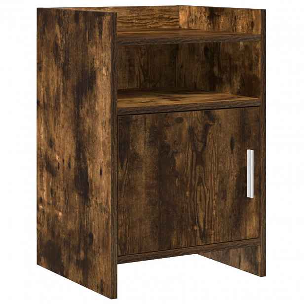 vidaXL Noční stolky Kouřový dub 40 x 36 x 60 cm Kompozitní dřevo