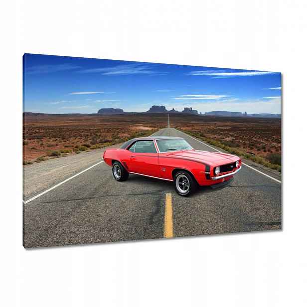 Obrazy 120x80 Červený Chevrolet Ss