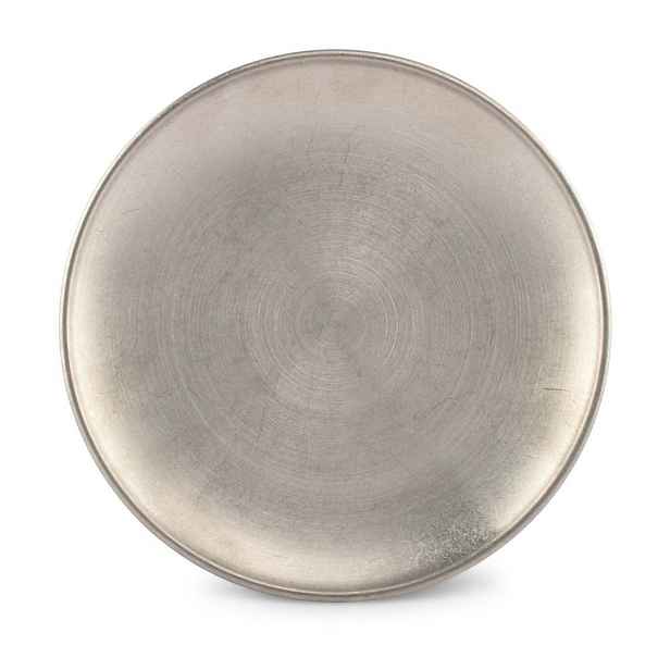 Dezertní  kovový talíř ve stříbrné barvě ø 17 cm Serve – BonBistro