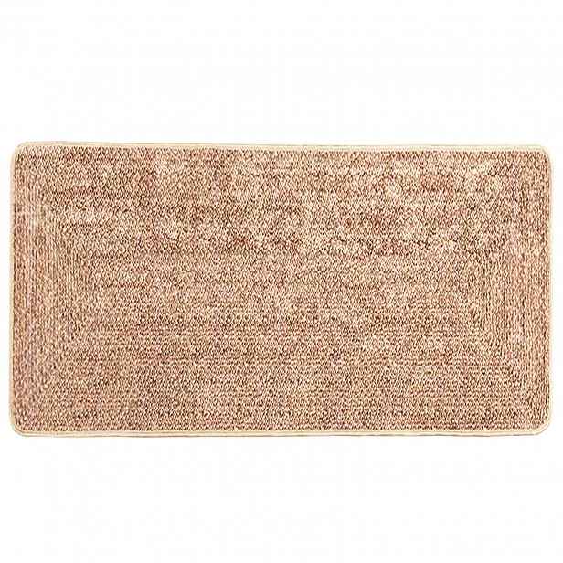 vidaXL Běhoun MARSA Žlutá 80 x 100 cm Polyester a PVC
