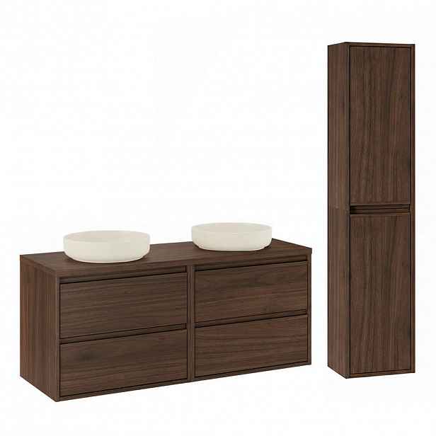 Petits-meubles KOUPELNOVÝ NÁBYTEK 120cm Edmé 2er-Set Dřevo