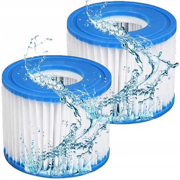 2x Filtr do bazénu Filtr pro bazénovou pumpu Filtry do bazénu Bestway Typ II