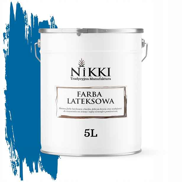 Barva Barva Tmavě Modrá H0312 5L Hluboká Matná Na Stěny