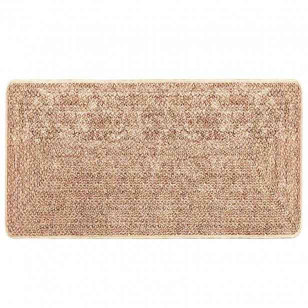 vidaXL Běhoun MARSA Žlutá 80 x 150 cm Polyester a PVC