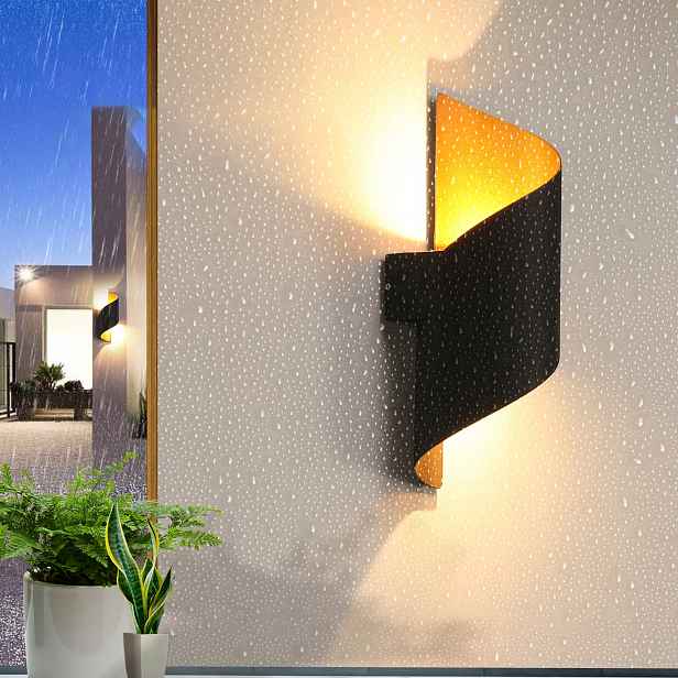 Led Nástěnné Svítidlo Venkovní Vnitřní Lampa Nahoru Dolů Módní 10V 28CM