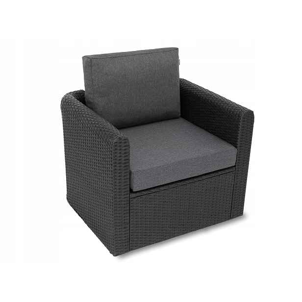 Polštáře na křeslo typu technorattan 60x55x40