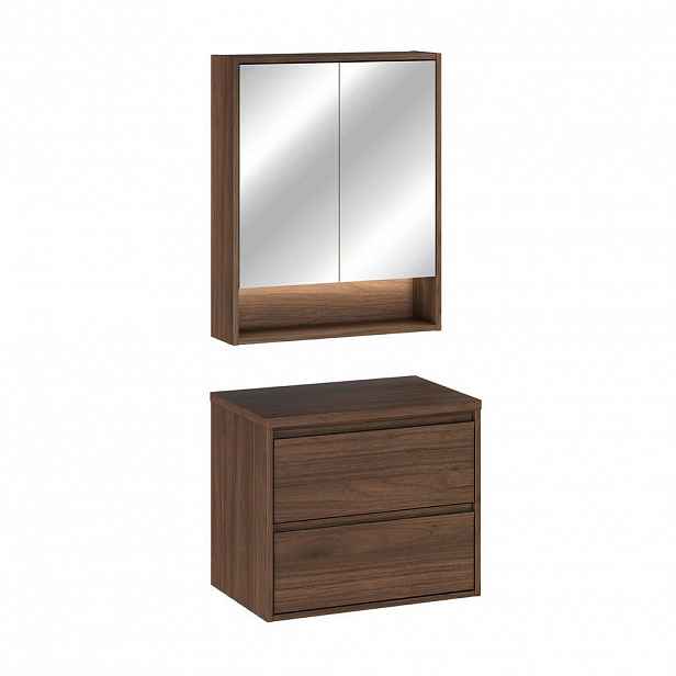 Petits-meubles KOUPELNOVÝ NÁBYTEK 60cm Edmé 2er-Set Dřevo