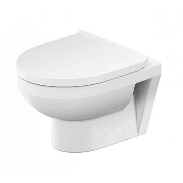 Duravit Duravit No.1 - Závěsné WC se sedátkem SoftClose, Rimless, bílá 45750900A1