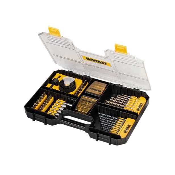 Sada bitů a vrtáků nástavců 100díl.DeWalt DT71569