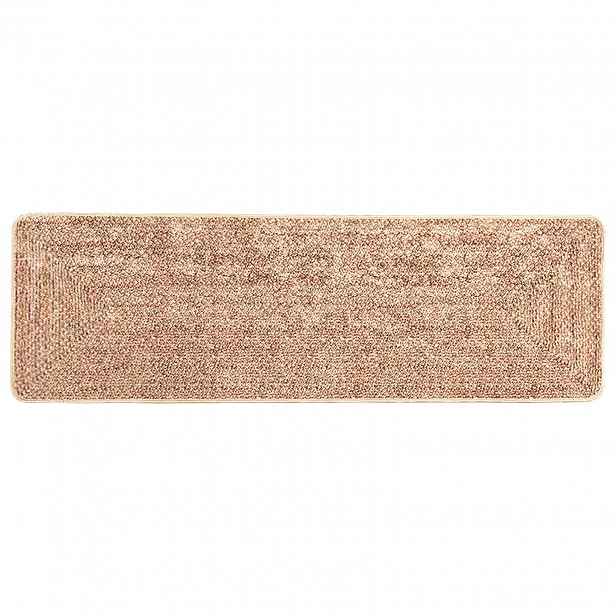 vidaXL Běhoun MARSA Žlutá 80 x 250 cm Polyester a PVC