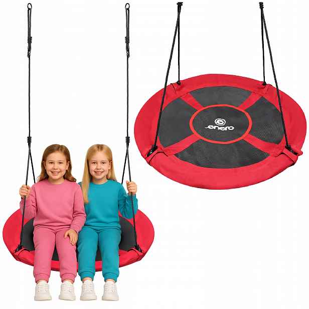 Zahradní Houpačka Závěsné Houpací Hnízdo pro Děti Odolné XXXL 110cm