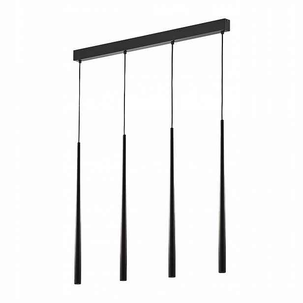 Závěsná lampa Tabung 4P max. 6W G9 černá