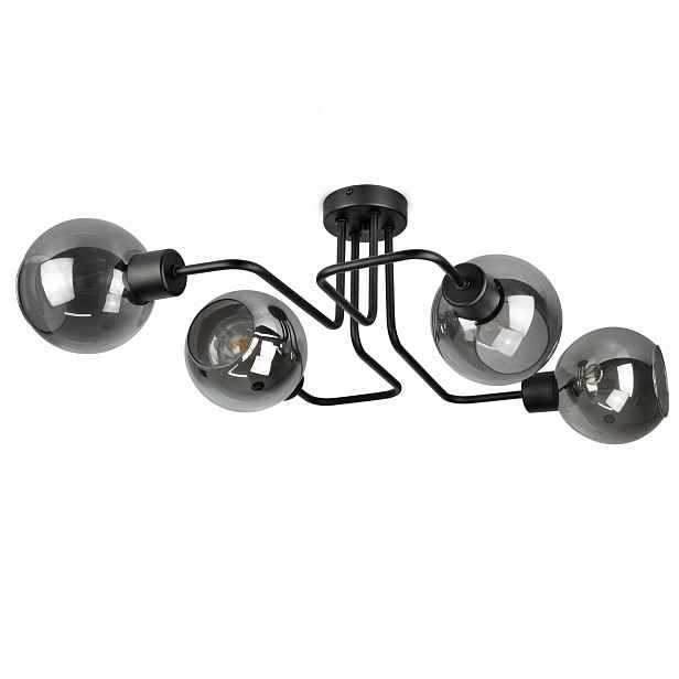 Skleněná stropní lampa Stropní Svítidlo Edison Kule