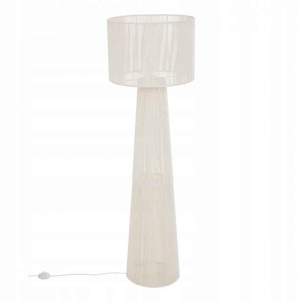 Podlahová Lampa Ø 45 X 145 CM Nerezová Ocel Závit E27