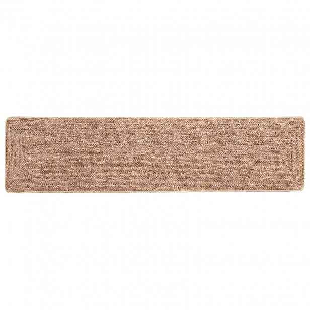 vidaXL Běhoun MARSA Žlutá 80 x 300 cm Polyester a PVC