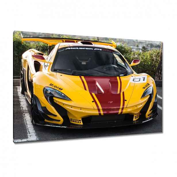 Obrazy 120x80 Žluté sportovní auto