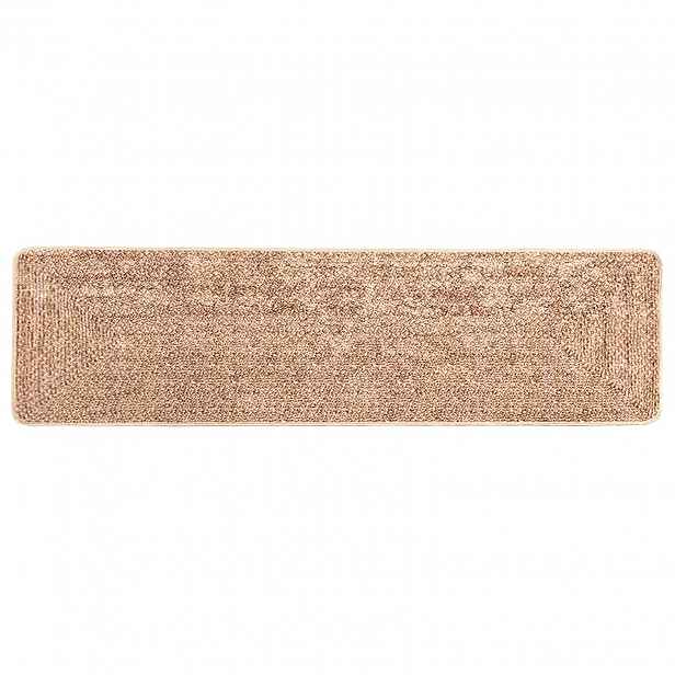 vidaXL Běhoun MARSA Žlutá 80 x 350 cm Polyester a PVC