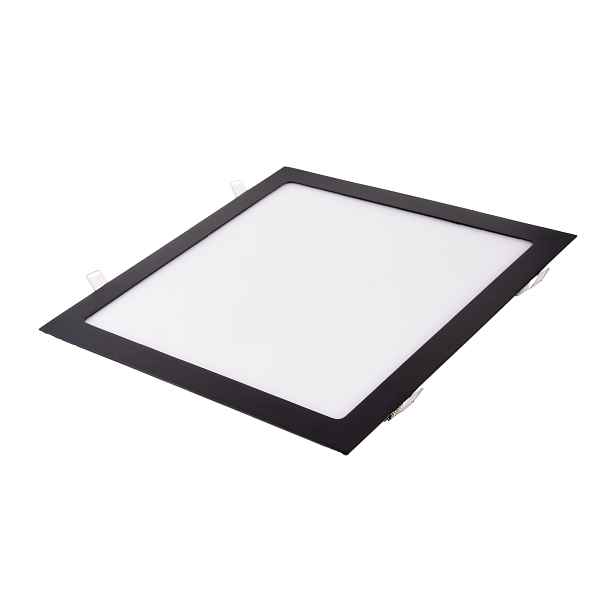 BSN24 LED panel 24W černý čtverec