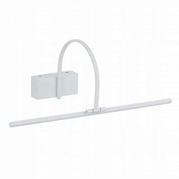 Led nastavitelná nástěnná lampa nad zrcadlo do ložnice bílá Artline S