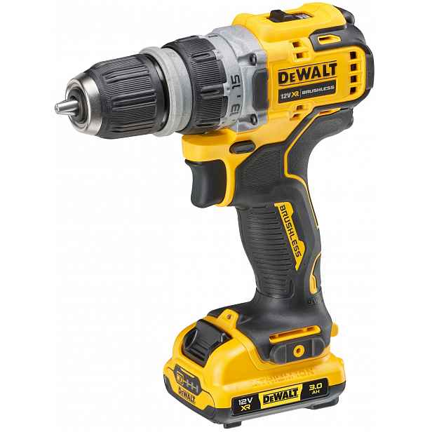 Šroubovák vrtací AKU DeWALT DCD703L2T + nástavce
