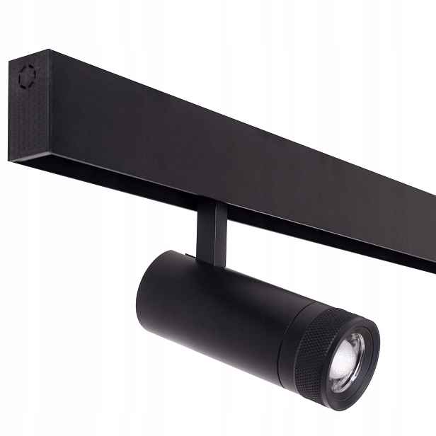 Reflektor Maxlight Led 13W 783lm 3000K černý magnetický systém On/off