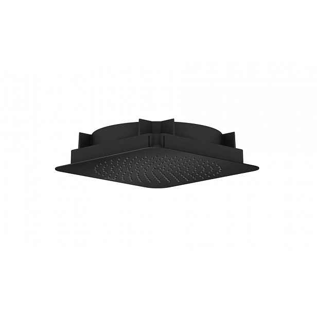 Axor Citterio C - Hlavová sprcha 27x27 cm, EcoSmart, matná černá 28795670
