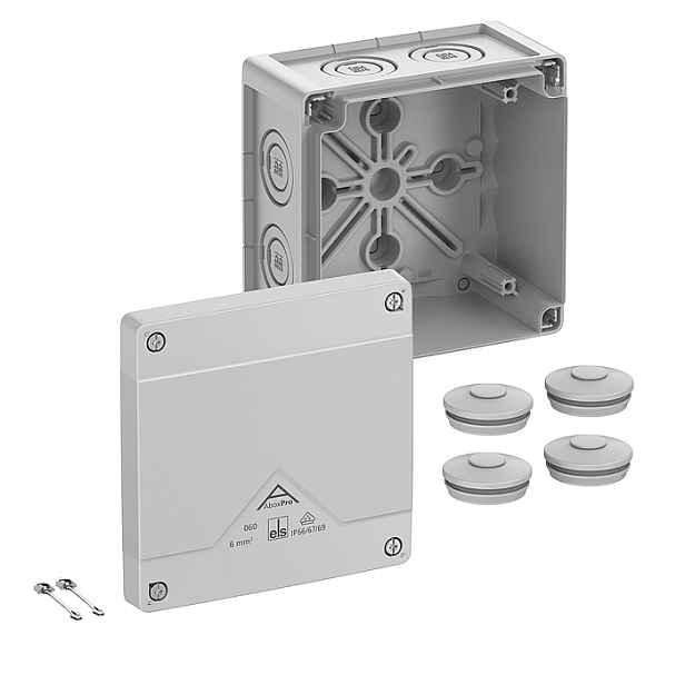 Krabice rozbočovací přisazená Spelsberg Abox Pro 060-L 127×127×75 mm