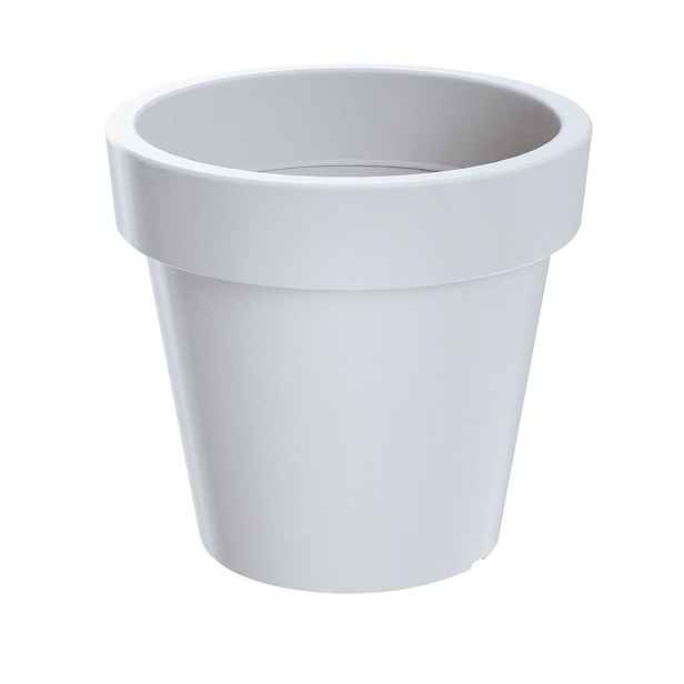 Prosperplast Květináč Lofly bílý, varianta 15,8 cm