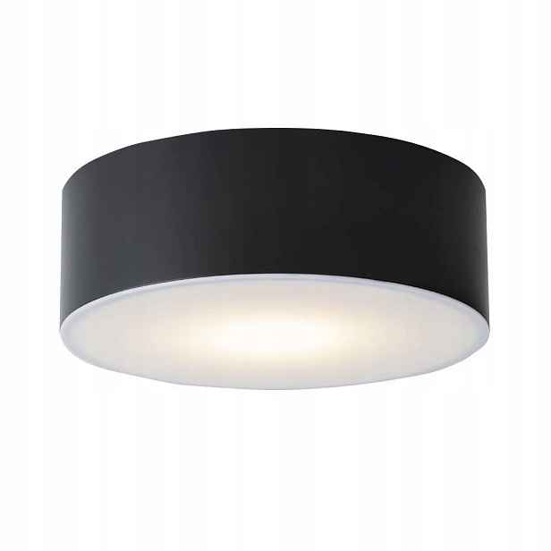 Stropní svítidlo bodová, moderní Led, černá, kulatá, 20 cm, spot 4000K Shilo