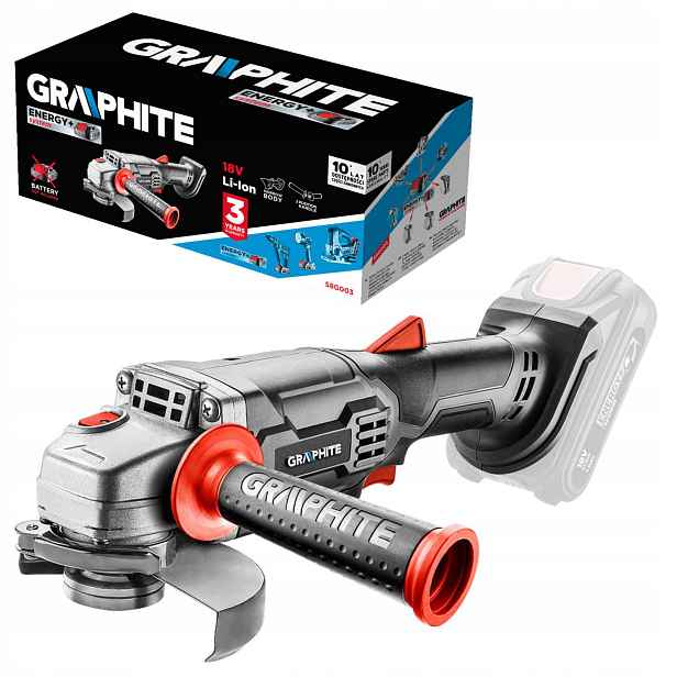 Graphite Úhlová Bruska Body 18V Li-ion Energy+