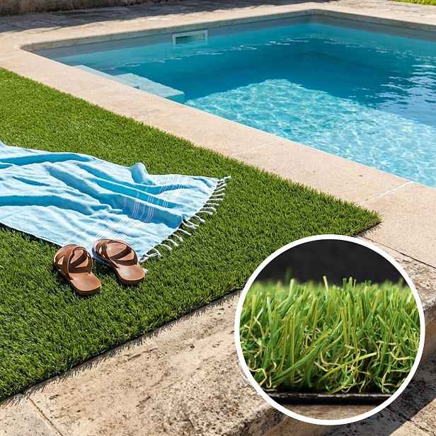 AKCE: 70x400 cm Umělá tráva Rosalia, zelená, exteriér, Europe Grass