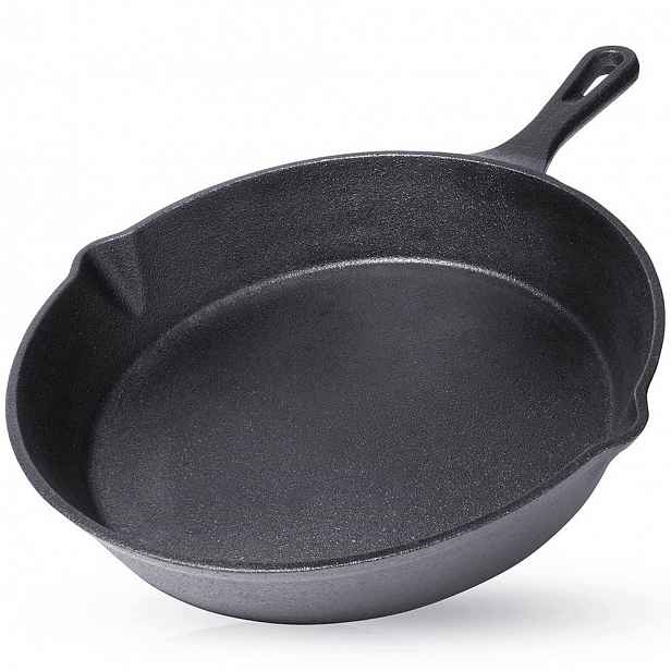 Litinová pánev 25 cm univerzální pro smažení a pečení Litina